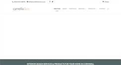 Desktop Screenshot of camelliainteriors.co.uk